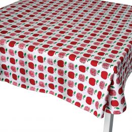  Red Apples Design Cotton Tablecloth