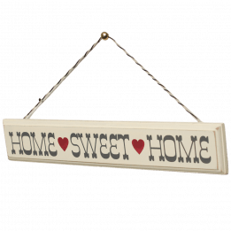 Rustic Wooden Home Sweet Home Sign
