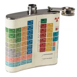 Periodic Table Hip Flask