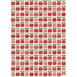 Vintage Apple Wrapping Paper (5 Sheets)