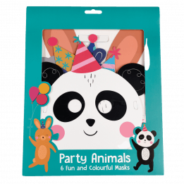 Party Animal Face Masks (pack Of 6)
