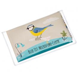 Blue Tit Glasses Cleaning Cloth
