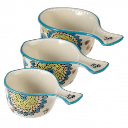 Set Of Three Measuring Cups