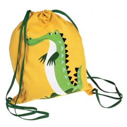 Harry The Crocodile Drawstring Bag