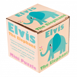 Elvis The Elephant 24 Piece Mini Puzzle
