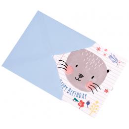 Lilly The Cat Card