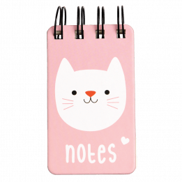 Mini Cat Spiral Notebook