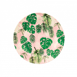 Tropical Palm Bamboo Side Plate