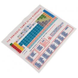 Periodic Table Glasses Cleaning Cloth