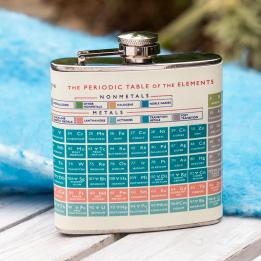 Periodic Table Hip Flask