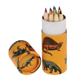 Prehistoric Land Colouring Pencils (set Of 12)