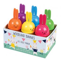 Woodland Bunnies Ice Lolly Makers (set Of 6)